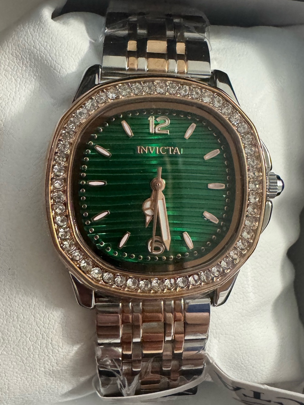 Invicta Wildflower Ember Women's Watch - 31mm, Rose Gold/Steel Tone (69379)